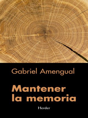 cover image of Mantener la memoria